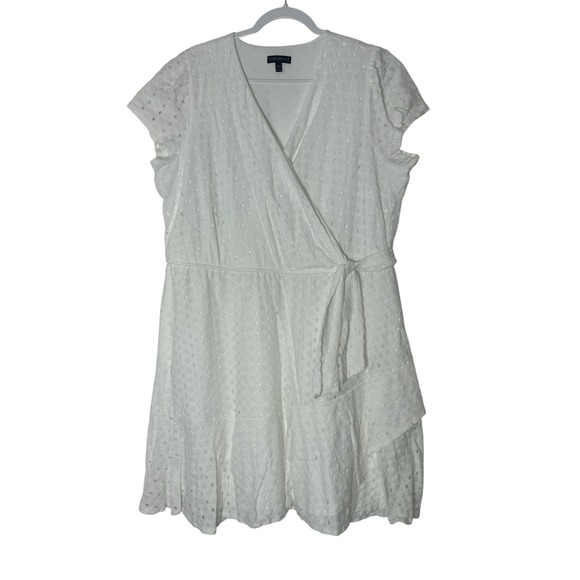 Lane Bryant Dress Women's Size 22/24 Stretch Plus  Short Sleeve Beach Cóctel - Picture 1 of 9